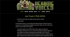 Desktop Screenshot of hearingvoices.com